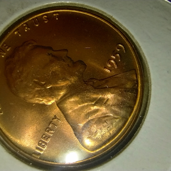 1959 Lincoln penny MS65 Red - Picture 7 of 15